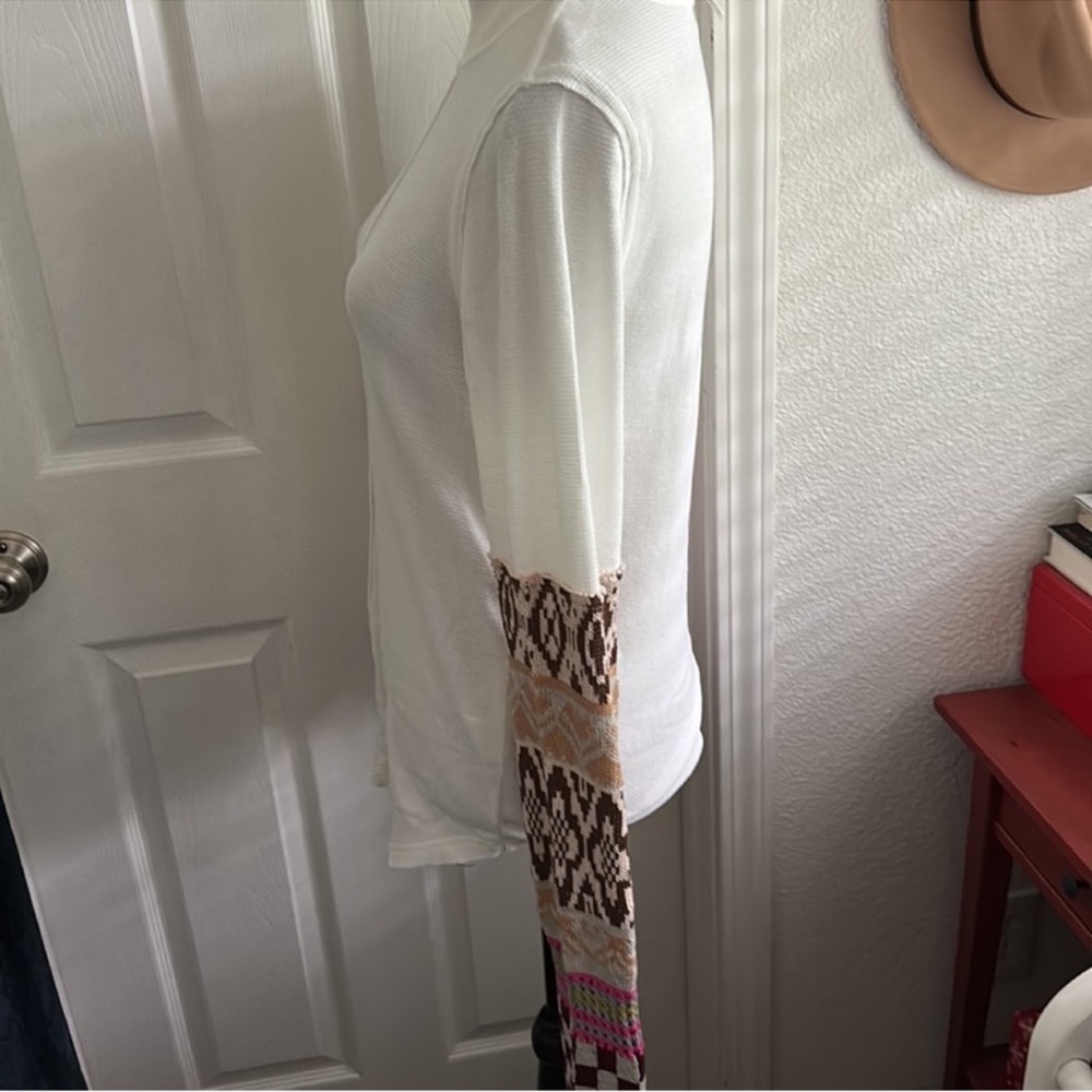 NWOT Free People | Gorgeous Cuff Top | Large - Picture 13 of 16